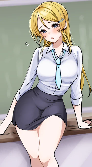 絵里「ちょっと           みんな、先生の話聞いてる??」※タップ推奨かもです 
