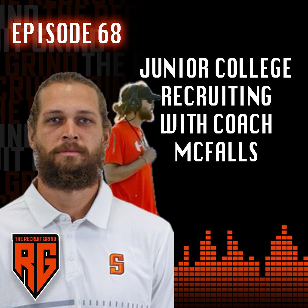 Sneak peak at this week’s episode with @TreverMcFalls , OL coach @SnowCollegeFB . He shares such a great story of his journey through college athletics and his recruiting experience at each stop. One of the few coaches I know who has recruited at an FCS, FBS, and now a JC level.