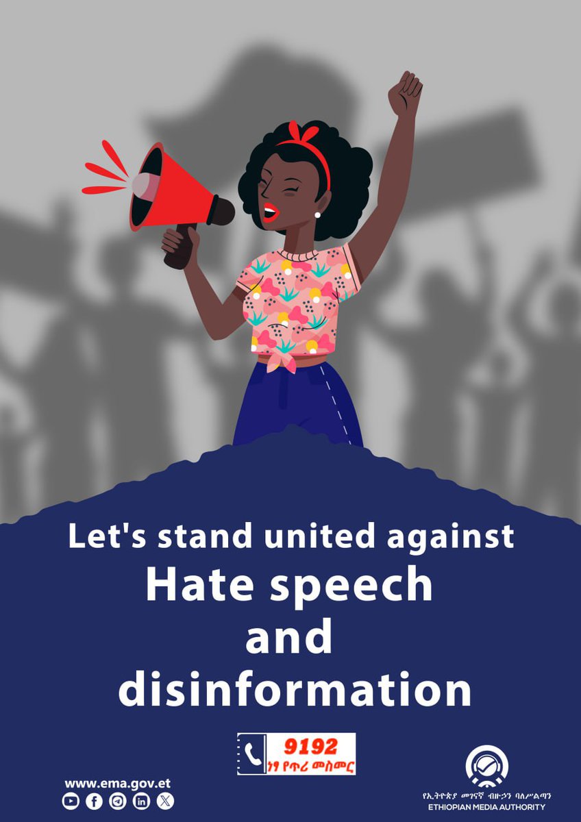 In any case, when you see hate speech and disinformation, don't forget to call 9192 toll-free.
#DigitalResponsibility
#vibranmediainformedsociety 
#Let'spreventhatespeechanddisinformationtogether