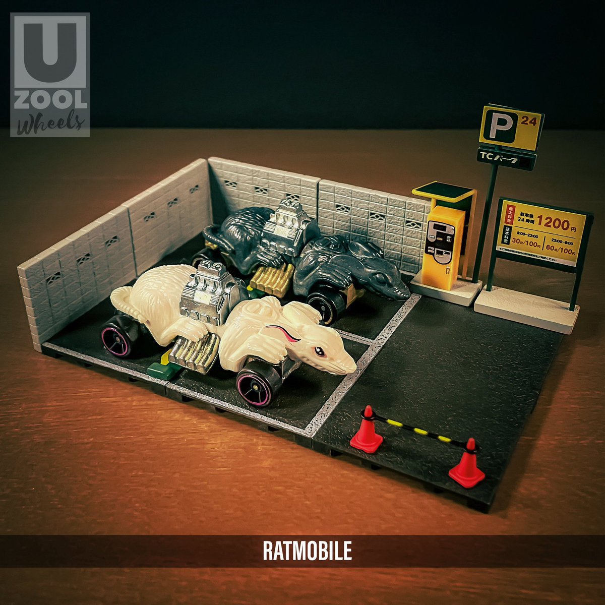 U_ZOOL_WHEELS's tweet photo. フラップ式チュー車場。
お釣りのお取り忘れにごチュー意ください。
#Ratmobile #HotWheels #ホットウィール #ミニカー https://t.co/O6LBehWL2G