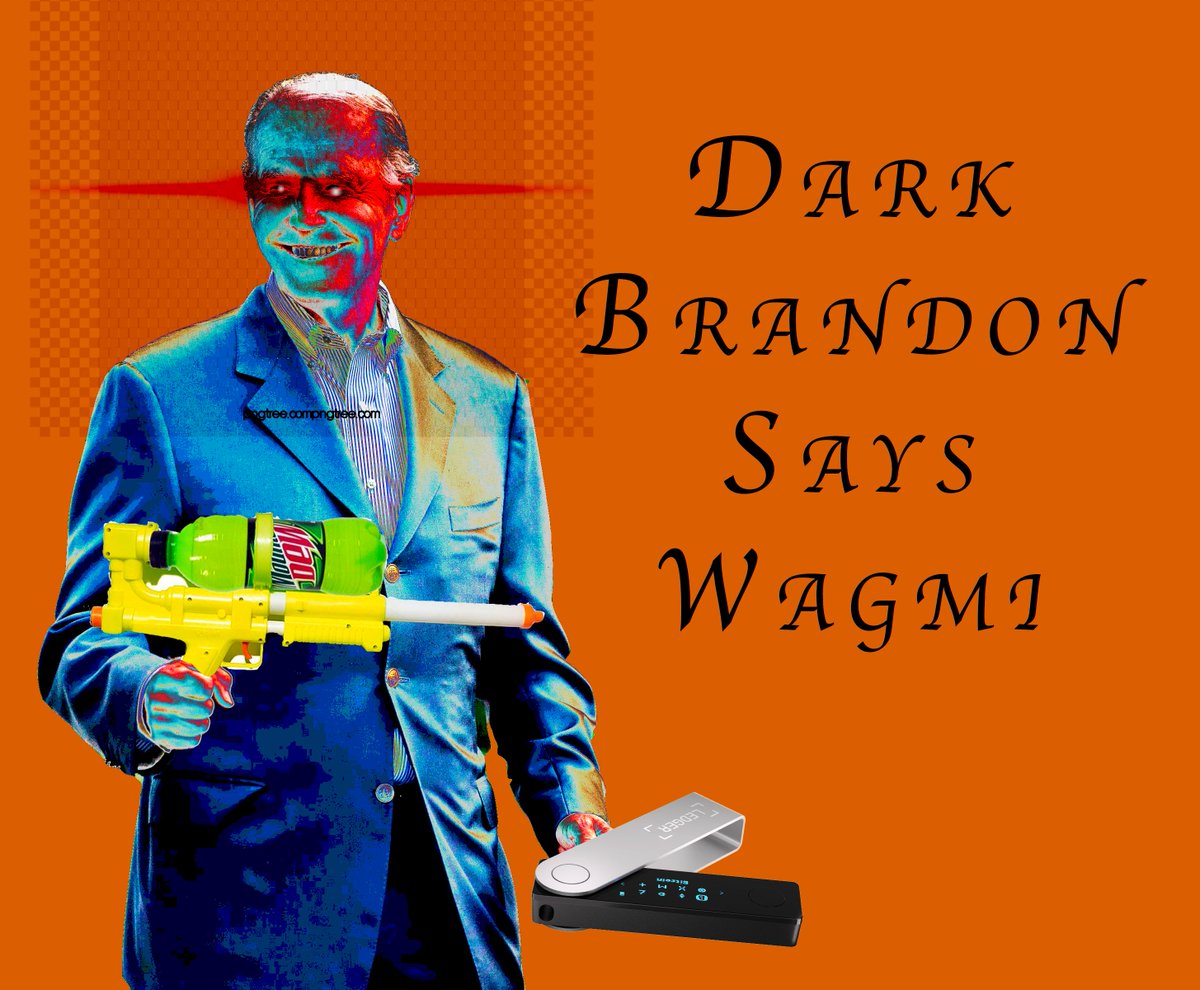 for the culture 🤌

free mint on base

#DarkBrandon Says WAGMI

supply limited to 2699

linked below 🔗👇

dew the dew fam 🔫