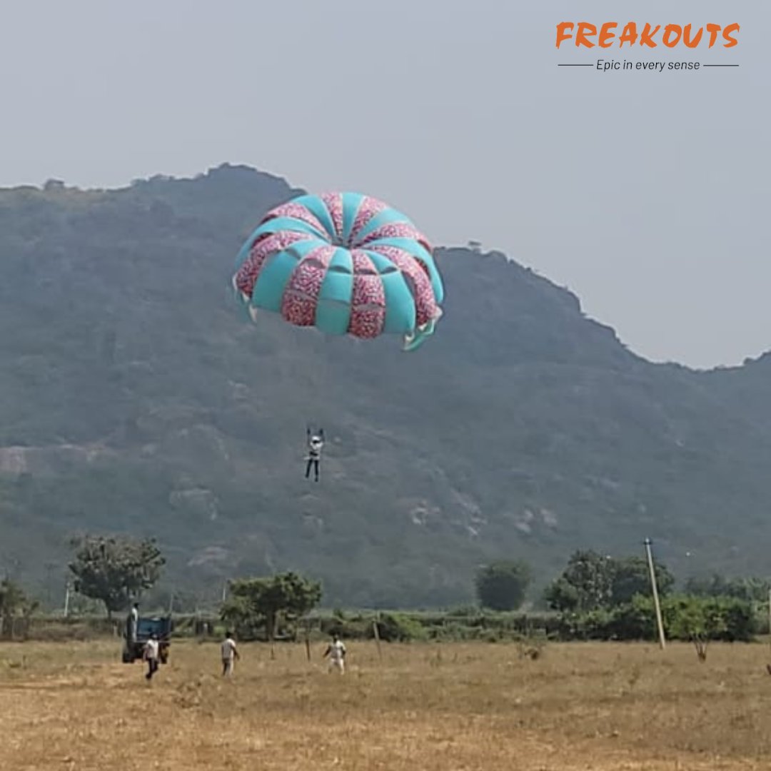 Freakouts's tweet photo. Freakouts adds another adventure feather to its hat. Proud to be associated with Palnadu district administration for the Kondaveedu Fort Festival.
#paramotoring #parasailing #hotairballoon #freakouts #adventure #palnadu #kondaveedufort📷 #freakoutsadventure #aptdc #tdtdc #tourism https://t.co/4xhixC8YVX