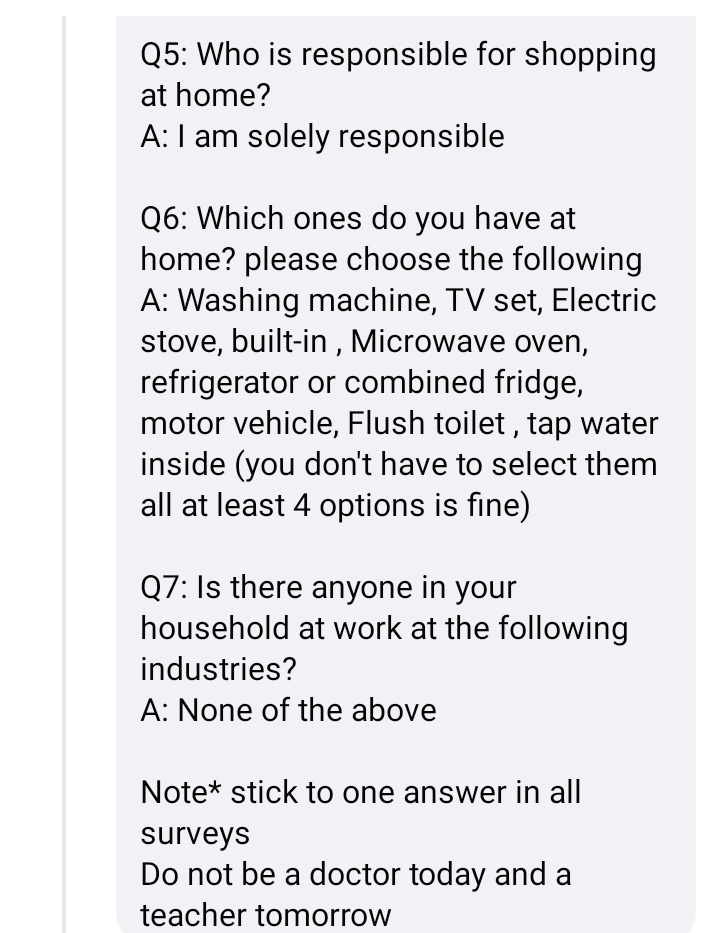 meleni_xiluva's tweet photo. Tips to qualify survey https://t.co/UEPdr4nlkT