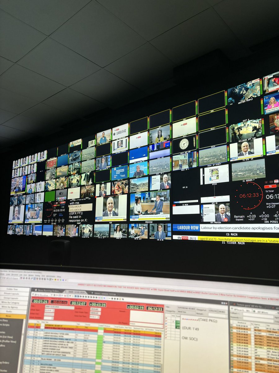 Up early? Join @GarethBarlow and @MhariAurora who are bringing you all the morning’s headlines on @SkyNews ☀️