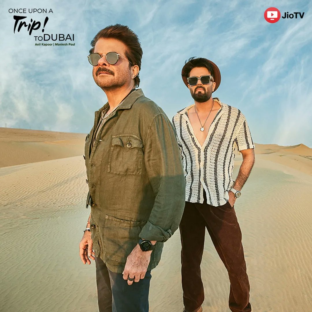 OfficialJioTV's tweet photo. They are just stealing our hearts with each swipe 😁🫶

Watch Once Upon A Trip To Dubai, streaming on JioTV!

@AnilKapoor @ManishPaul03 @reliancejio
#VisitDubai #Dubai #OnceUponATrip #OnceUponATripToDubai #WatchOnJioTV #OUATTD #AdventureTravel #SoloTravel #Wanderlust #Bucketlist https://t.co/gfhM0LAOs9