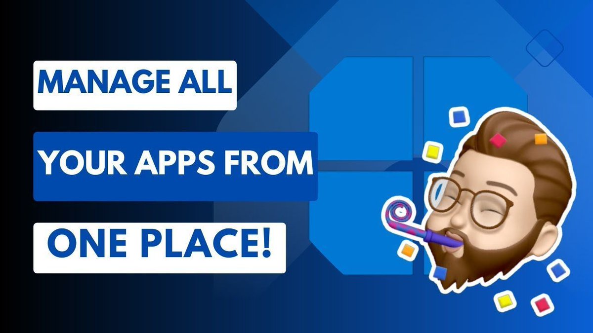 Windows app chaos got you down? Meet WingetUI - your new app-wrangling best friend! Install, update, uninstall in a snap💥 Check out my video for the full tutorial: buff.ly/49wqnEV 
#WingetUI #Windows #AppManagement #Winget