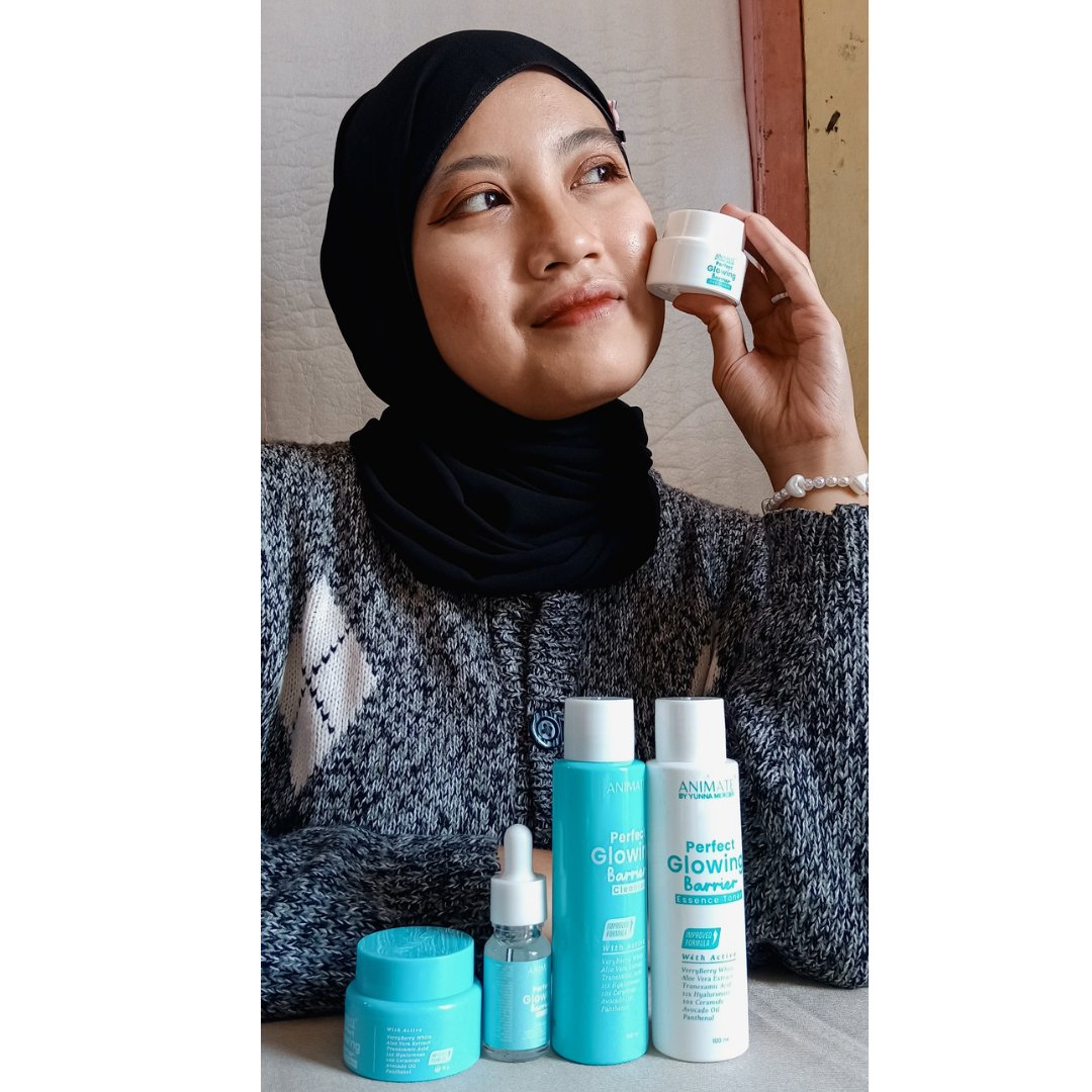 SupiahAi's tweet photo. Bingung pilih 1,2 dan 3  pilihanku tetap Animate Perfect Glowing Barrier Series untuk tampil lebih percaya diri dan ramah di kantong juga under 100k
❤
#bedamasalahbedasolusi
#halal 
#bpom 
#hidupkancantikmu 
#skincare 
#cantikgakharusmahal https://t.co/WFDpJ7VWgY