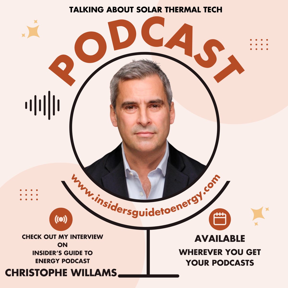 Our CEO and co-founder Christophe shares his journey on the latest episode of Insiders Guide to Energy! The conversation dives deep into how we're unlocking the sun's untapped power to revolutionize energy with our solar thermal tech.

Tune in here: 
youtube.com/watch?v=WYKg4x…