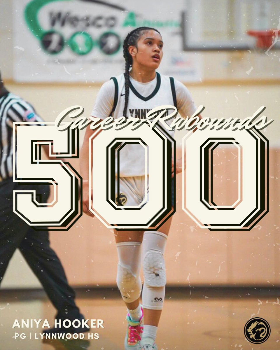 Over 500 Career Rebounds #✅ with @LynnwoodGBB . Blessed to be able to achieve another Milestone especially as a PG! #moretodo #stayready #Hustlebug