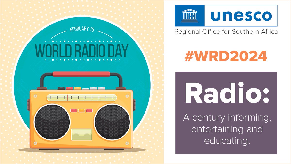 On #WorldRadioDay tomorrow 13 February, we celebrate one of the most trusted medium of communication used by an overwhelming majority of people & accessed by remote communities of southern #Africa. Radio is cheap to use & attracts a substantial audience. @Bushradio #WRD2024