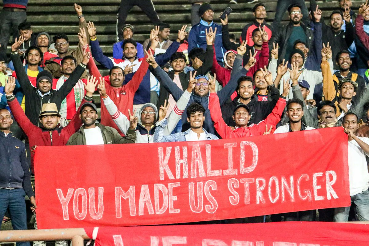 JamshedpurFC's tweet image. 🙌🔴 To our incredible Red Miners who turned up in massive numbers to cheer us on, thank you from the bottom of our hearts. Your unwavering support fuels our passion and drives us forward. 

#JamKeKhelo #JFCBFC #ISL10 #ISLonJioCinema #ISLonSports18 #football #indianfootball