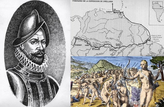 Hoy hace 481 años que Francisco de Orellana navegó por primera vez por el río Amazonas. Bautizó el río con ese nombre a causa de un enfrentamiento con unas mujeres guerreras. Fueron españoles los primeros europeos que navegaron por sus aguas. Su hazaña fue una odisea. (Sigue)