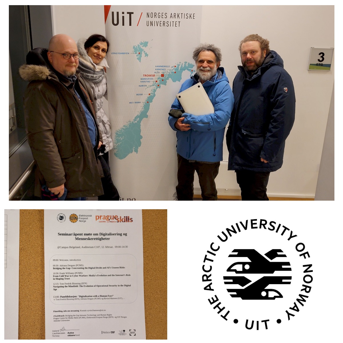 Join us via Zoom for #PCMS <a href="/EFN/">Elektronisk Forpost</a> #TechWatch in English at <a href="/UiTNorgesarktis/">UiT Norges arktiske universitet</a> on 12.2. 
🕘Starting soon at 9am❗️
➡ uit.zoom.us/j/62699382241
➡ Meeting ID: 626 9938 2241
Engage with our speakers 🇳🇴🇨🇿🇬🇧 in real-time in Mo i Rana and in the Q&amp;As. #withCourage 
ℹ️ meetup.com/elektronisk-fo…