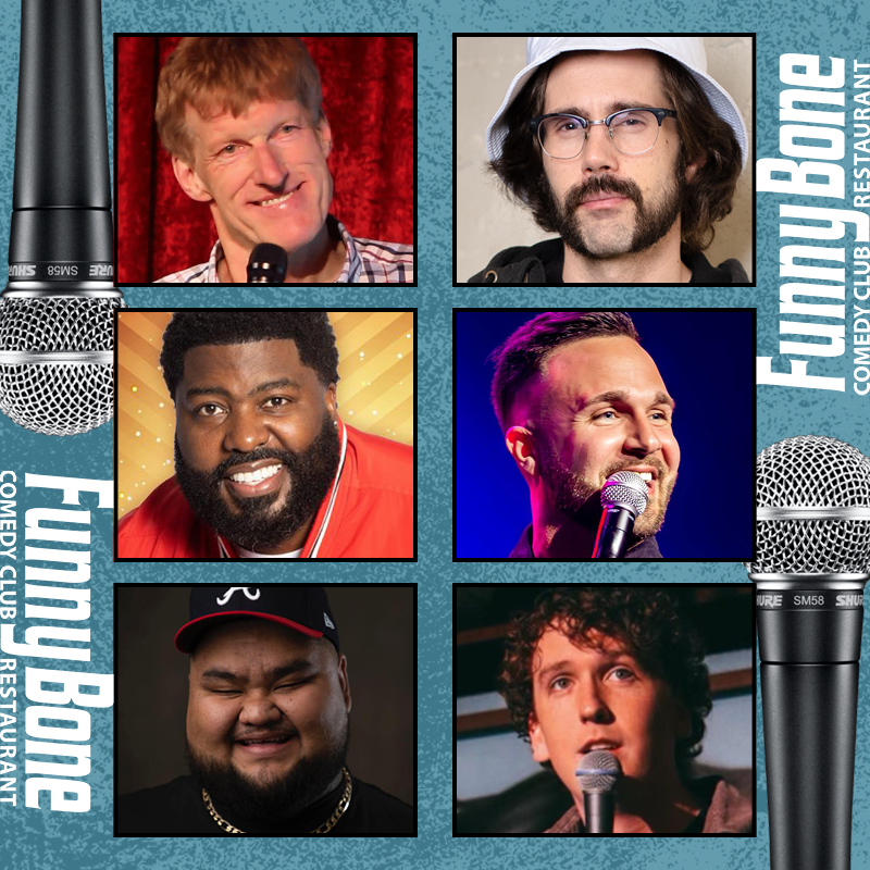 Don't miss Don McMillan, Nick Mullen, Rob Ward, Comedic Cody, Ken Flores, & Liam Cullagh!
