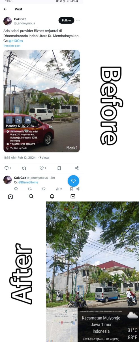 elwindut's tweet photo. @_anomymous @e100ss sudah kita tinggikan nggih Pak. trimakasih infonya &amp; mohon maaf mengganggu 🙏 https://t.co/TE39SccJti