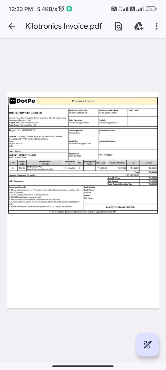 kilotronics's tweet photo. @DigitalShowrmIN Paid for everything still not live my website all employ get fake promisees after payment i need my money refund please suggest https://t.co/YhBjL07NkP