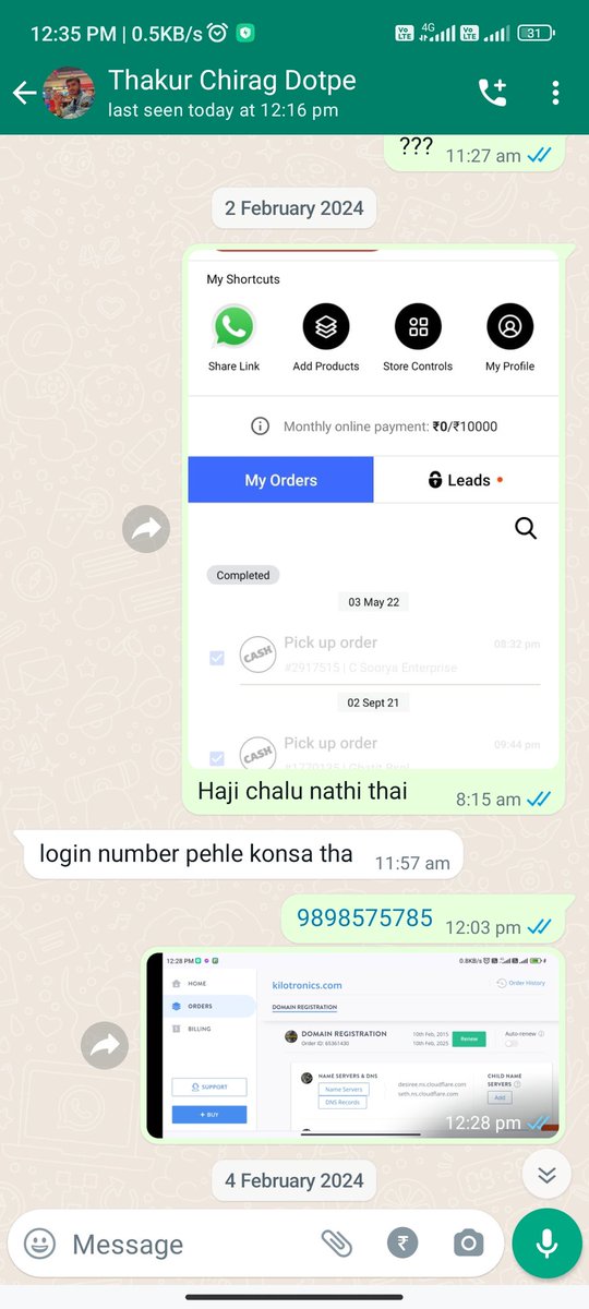 kilotronics's tweet photo. @DigitalShowrmIN Paid for everything still not live my website all employ get fake promisees after payment i need my money refund please suggest https://t.co/YhBjL07NkP