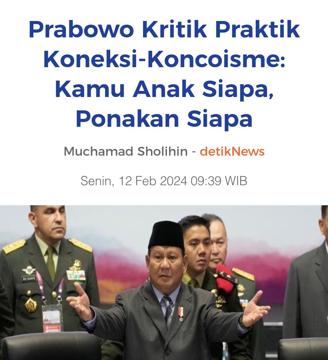 AirinDatangLagi's tweet photo. Spertinya Prabowo sedang Bicara di Depan Gibran.!!
•
#AsalBukan02 
#AsalBukanPrabowo https://t.co/BR6w3HNkoC
