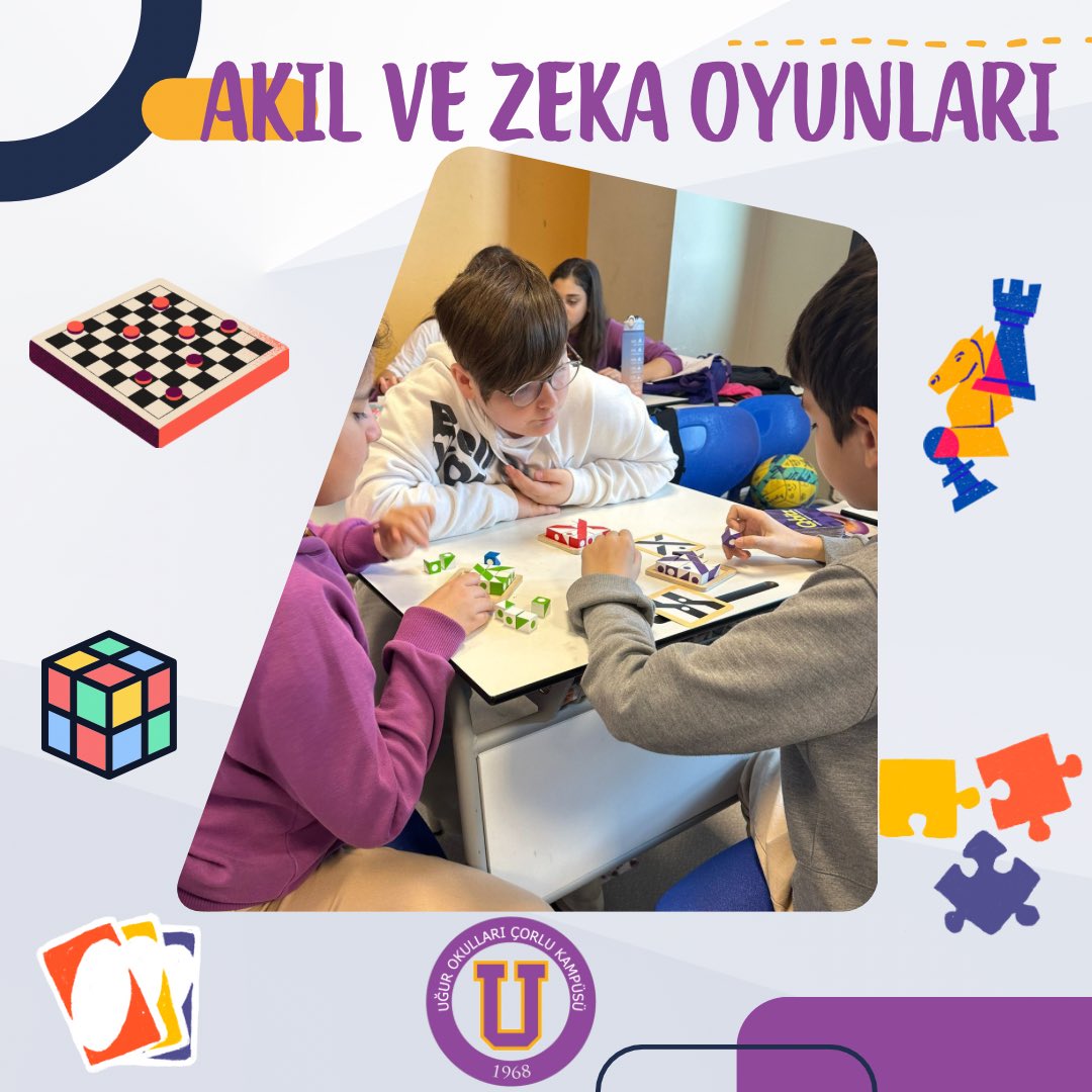 Zihni açan, aklı çalıştıran, öğrenmeyi kolaylaştıran, çabuk öğrenmeyi sağlayan "Oyunların Stratejileri "
geleceğin eğitim metodudur. Bizler de bu bağlamda öğrencilerimize destek oluyoruz.💜🧠