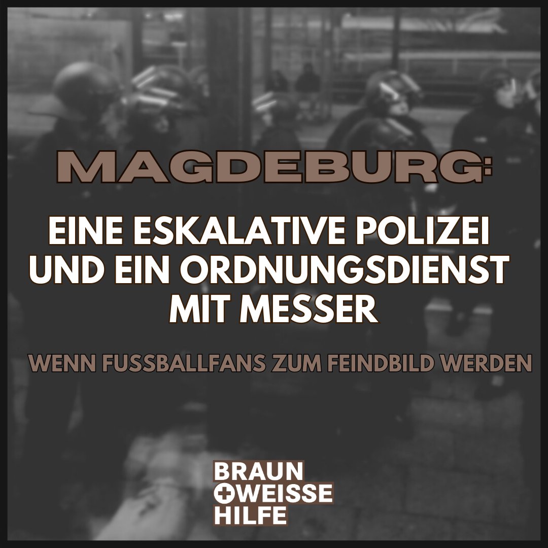 Fanhilfe_FCSP's tweet photo. Das #Polizeiproblem von Magdeburg und ein Ordnungsdienst mit Messer.

Unser Statement zum Auswärtsspiel beim 1. FC Magdeburg.

#sanktpaulihältzusammen

1/3
---
#Fanhilfe #FCSP #fcmFCSP https://t.co/EW1s7UV9tF