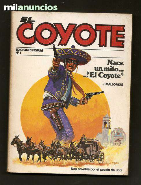 LibrosVintage's tweet photo. “Es necesario destruir los cimientos de la vieja California, pues sólo así podremos edificar una California a nuestro gusto.”
El 12 de febrero de 1913 nace en Barcelona José Mallorquí, creador de 'El Coyote'.
'Nace un mito...«El Coyote»'
#EdicionesForum, 1983. https://t.co/2oLcnfHA8x