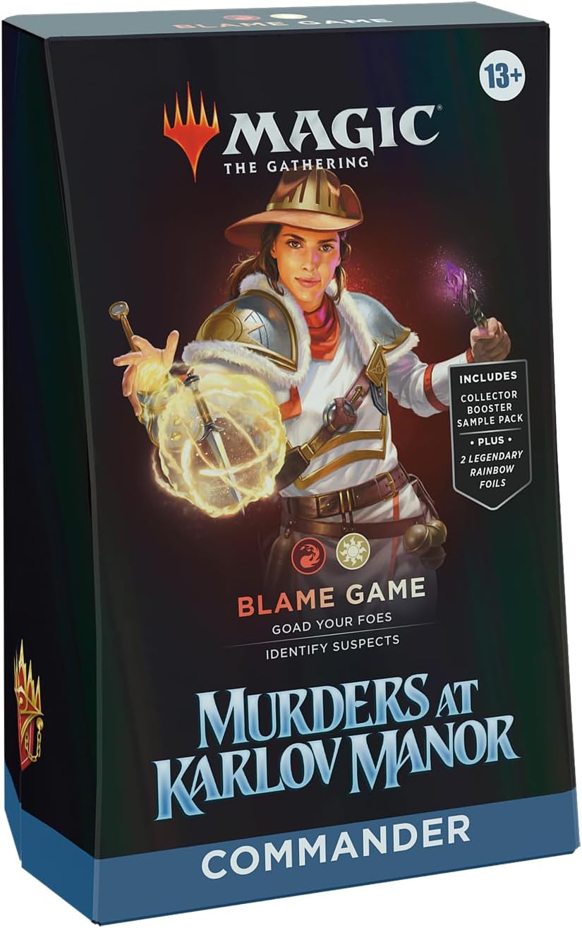MTG 責任転嫁 統率者デッキ 英語版 カルロフ邸殺人事件 きゅーぶ on X: 