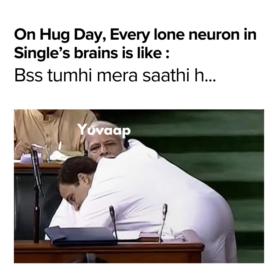 YuvaapOfficial's tweet photo. Yuvaap hai toh mumkin hai🫂🫂
#HugDay #Modihai #Truelove #HappyHug https://t.co/nKj0Zdtwwx