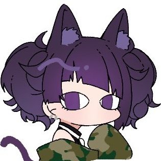 田中摩美々 「ぬられた猫だよ 」|ひさみ🫠のイラスト