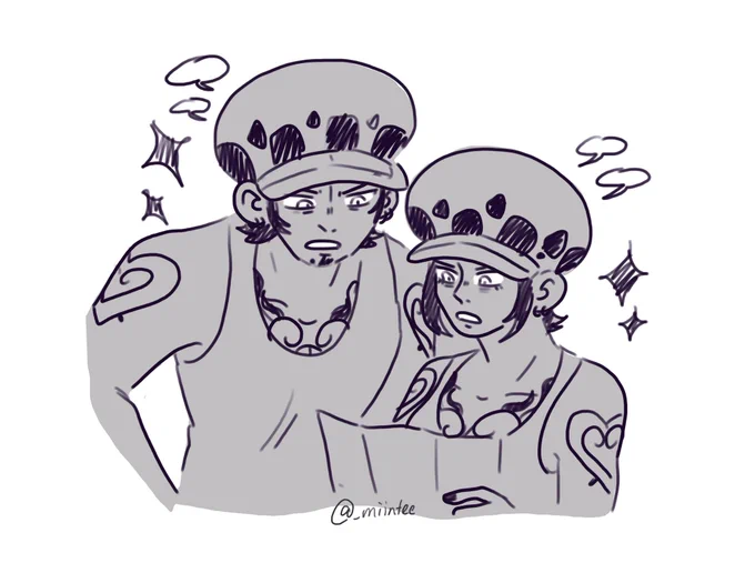 one piece rkgk/ i am heart pirates and heart pirates is me 