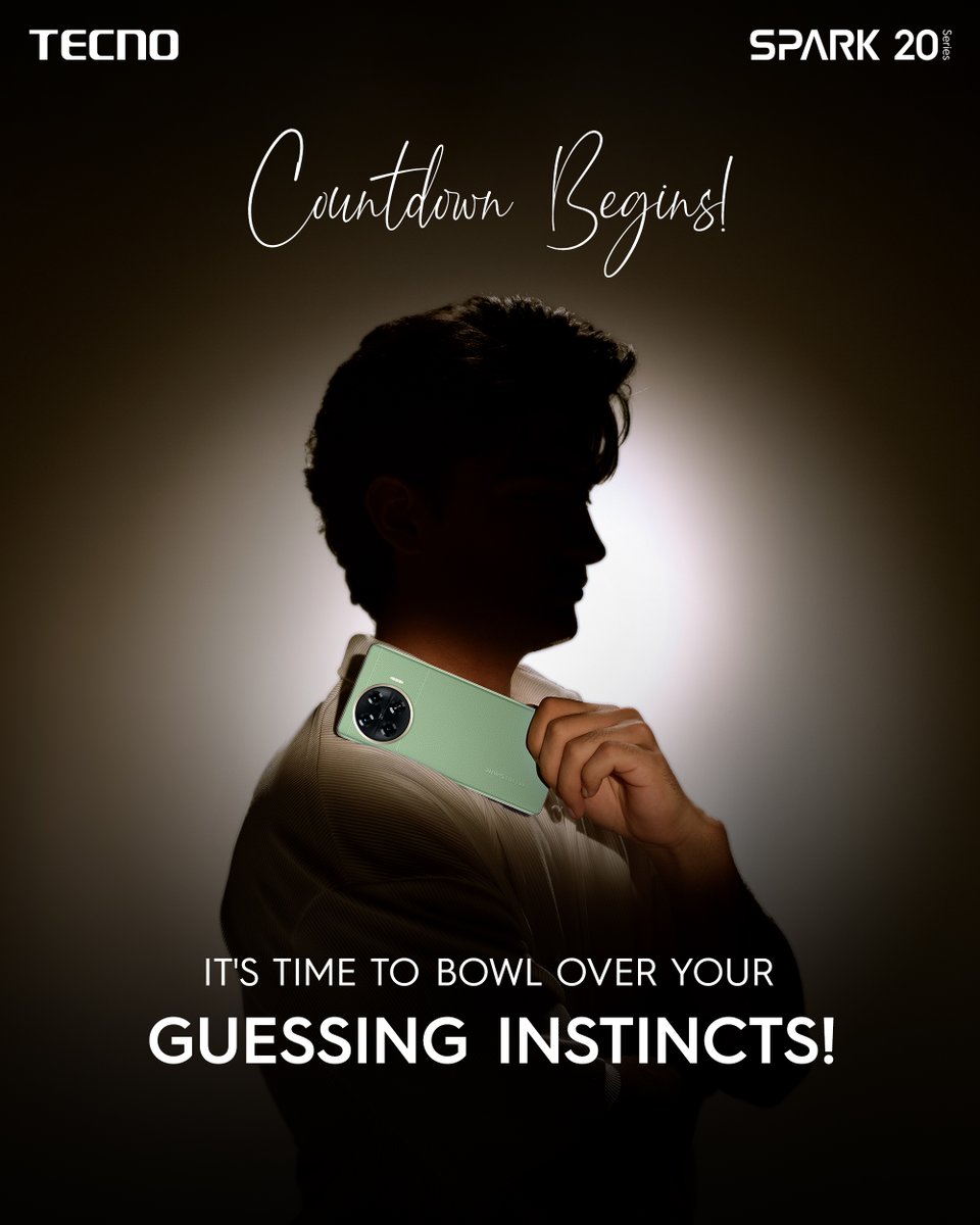 TecnoMobilePK's tweet photo. Kon hai ambassador SPARK 20 Series ka? Let's see who can guess this prominent face.
#SPARK20Series #SparkBeyond #ReachForMore https://t.co/VOaQiofL2h