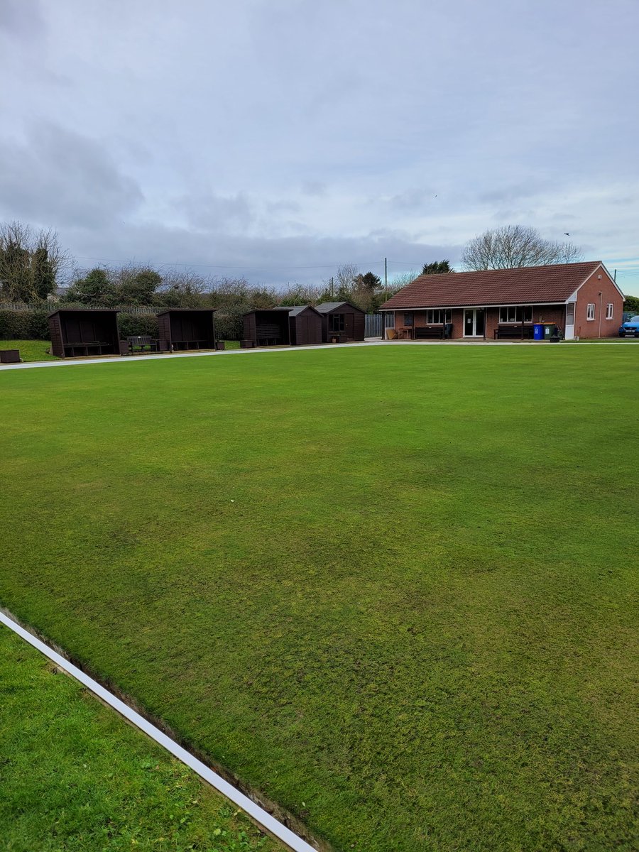 Our green opens today Monday 12th of February. It's looking good if not a little wet! Thank you to our Green Keeper and all those who have helped with It's preparation.