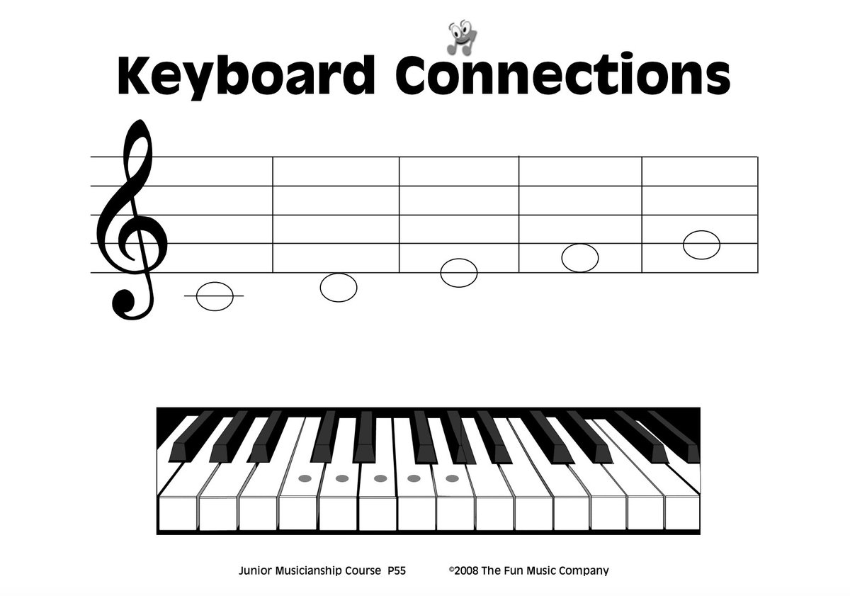 funmusicco's tweet image. Have you tried this Fun Music Theory Sheet for learning about the notes of a keyboard with your youngest classes yet? 
If not, it's time to get your free PDF resource + 100 other fun music worksheets to help you draw ideas from here👉rb.gy/ia2t3w 
#MusEd, #MusicTeacher