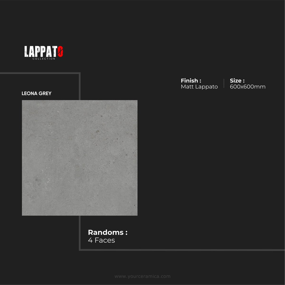 The Lappato collection gives a semi-gloss appearance in the settings they’re used. 

For More Contact Us
Call Us: +91 99796 04896
Inquiry: contact@yourceramica.com

 #porcelaintilefloors
#ceramictiles #architecture #architexture
#buildingmaterials #tiles #tilesdesign