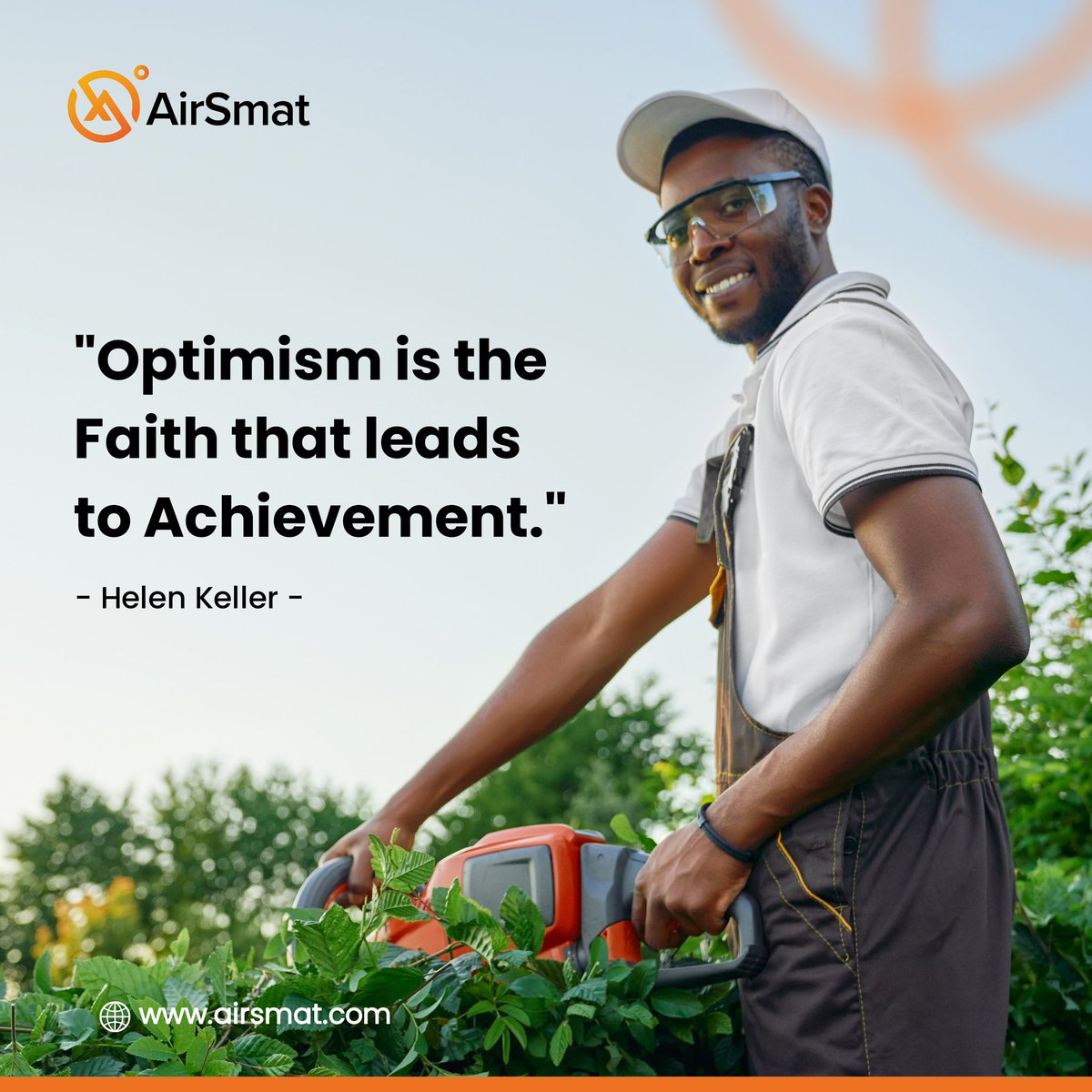 The start of a new week is a chance to continue the good work we've been doing. Let's keep cultivating, nurturing, and harvesting the fruits of our labour. May this week be bountiful and full of fulfillment. AirSmat is here to help you succeed! #AirSmat #MondayMotivation