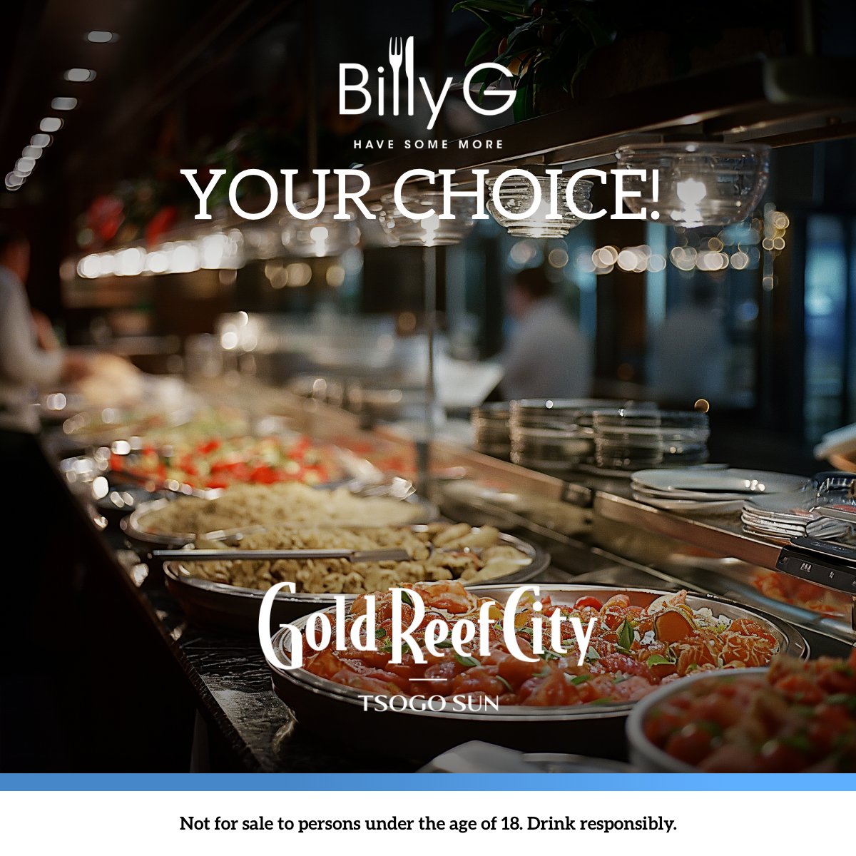 Indulge at Billy G’s buffet! This February, savour all your favourites guilt-free. It’s the month of love—treat yourself to endless delights! Book now: 🍰😋💕 bit.ly/3tMUPvn