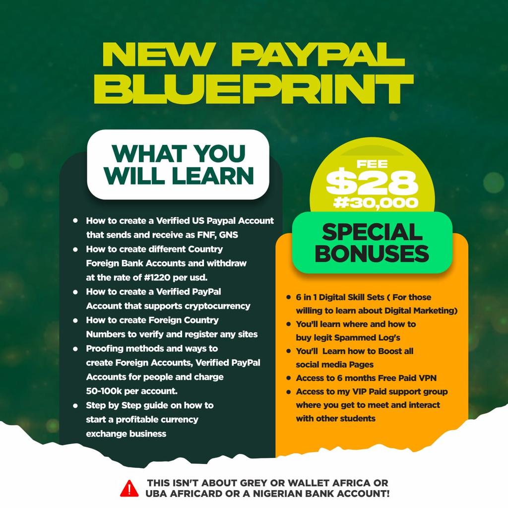 peng_writer's tweet photo. LEARN HOW to create a solid PayPal account within minutes from the best of the best. 
https://t.co/OeEUbzRtpa https://t.co/iEEKR6eJxB