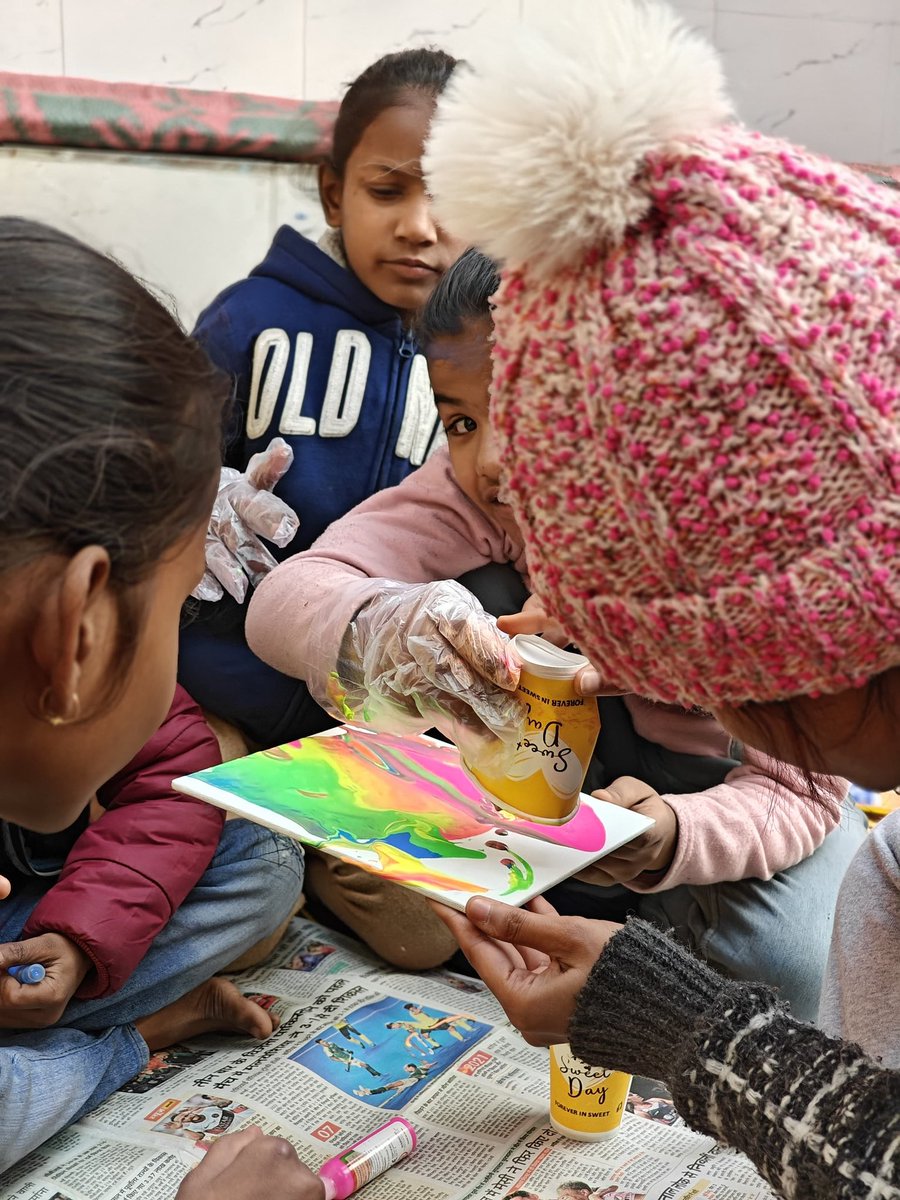 What can your hard earned INR 299/- do?
✅A unique ‘Art for Kindness’ experience with fluid art kit by Doms!
✅A child’s full month worth of stationary items!
✅Connection with a community that believes in Kindness &amp; giving back.
<a href="/thekindcitizen/">The Kind Citizen - TKC</a> <a href="/Pehchaan_School/">Pehchaan The Street School</a> 

#NGOs #CSR