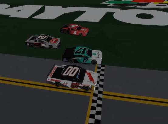 TriMotorsports's tweet photo. Congratulations to Khi on winning the 500 in a (most likely) Fallout 1-2-3 finish!

And with this win, Fallout Motorsports has swept the DGRN Cup Daytona Speedweeks. https://t.co/sHd11F9sKH