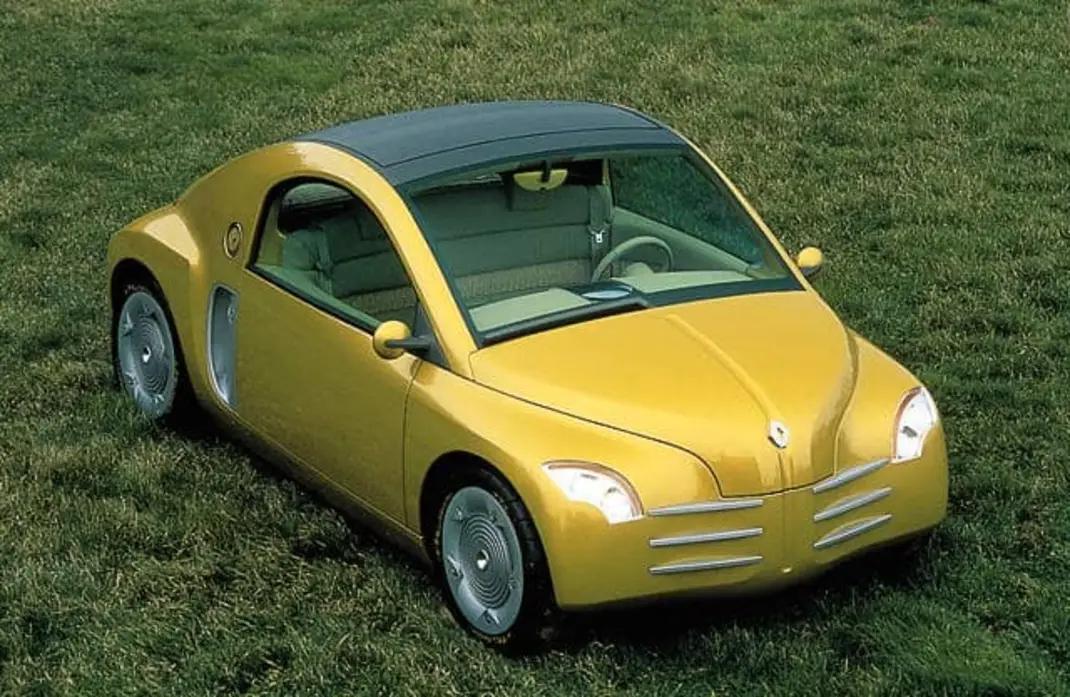 QuirkyRides's tweet photo. The #Renault #Fiftie concept was designed in 1996 to celebrate the 50th anniversary of the #4CV https://t.co/oOwTnUW0pc