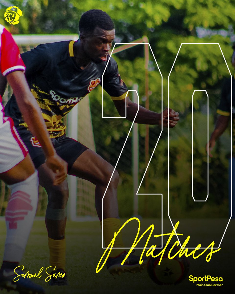 🥈| 𝙍𝙀𝘾𝙊𝙍𝘿!

𝙎𝙖𝙢𝙪𝙚𝙡 𝙎𝙚𝙢𝙤 is the 𝙊𝙉𝙇𝙔 seal to have featured the most in PL matches, clocking a whooping 1800 hours. He has not been subbed in any of his appearances.

Mr. One Legge has scored and assisted once.
#MSealNaSportPesa | #ComeOnYouSeals