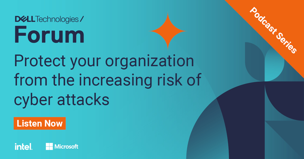 With #cyberattacks at an all-time high, we look at how we're helping organizations to address zero-trust cyber strategies, build resilience and improve risk posture. Listen and subscribe: dell.to/3NaZFcn #CyberSecurity #ZeroTrust #DellTechForum