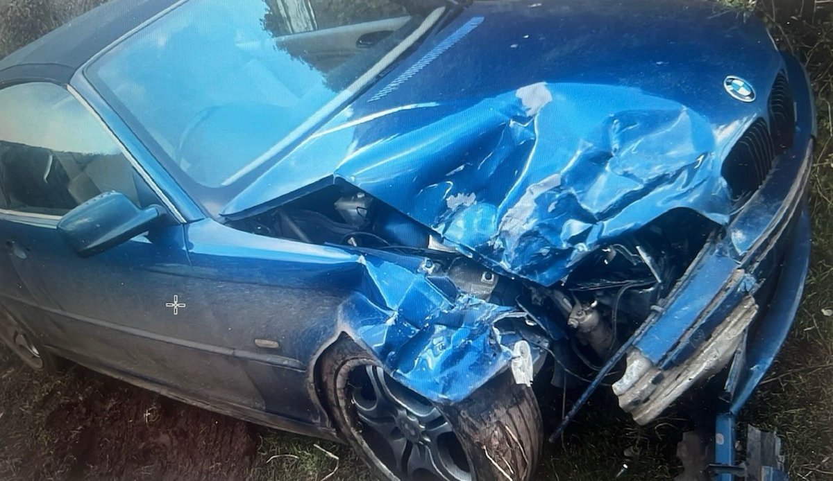 ASPSpecials's tweet photo. In January, driver of this BMW made off from #SCIan in @ASPWestSom before colliding with & writing off this car. Driver was identified from CCTV & taken to court last week. 18mth ban, £2000 fines & costs, suspended prison sentence. #couldyou #fatal5 #specialcontribution https://t.co/3g4ptY2eQO