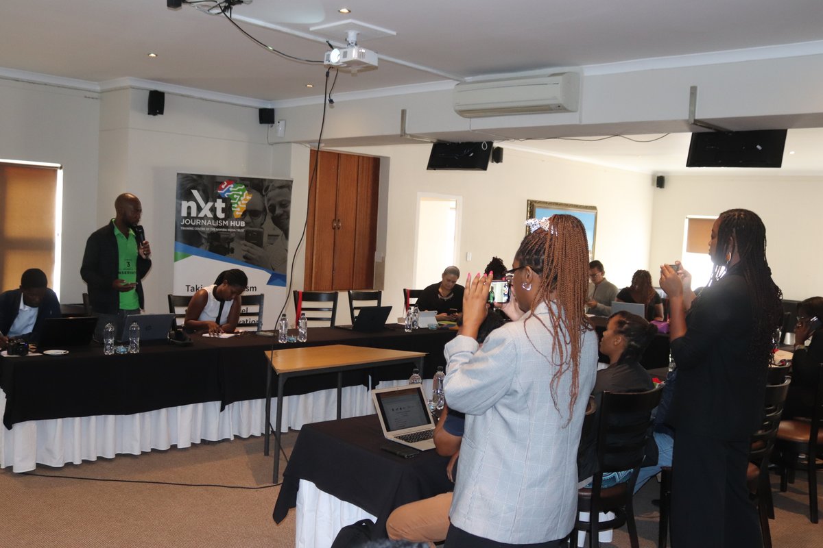 The Environmental Reporting workshop on Climate Change and Namibia’s biodiversity is currently underway in Swakopmund at the Artemis conference hall, in collaboration with the Ministry of Environment, Forestry and Tourism (MEFT), GIZ, and the European Union.

#JournalismEducation