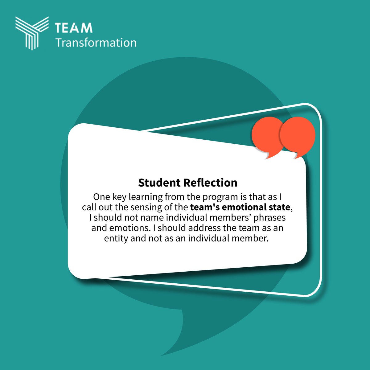 🎯 Ready to unlock your team's potential? Learn more about our program today: t.ly/OLG4y

#StudentReflection #TeamLeadership #EmotionalIntelligence #TeamworkTips #SystemicCoaching #TeamPerformance #TeamTransformation #icfcoaching #ICFACTC #ProfessionalDevelopment