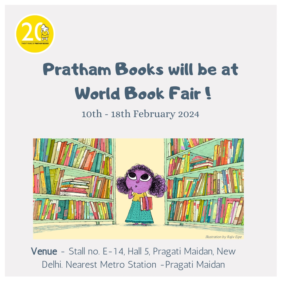 Come join us at the World Book Fair at Pragati Maidan! #WorldBookFair2024 #kidlit #books