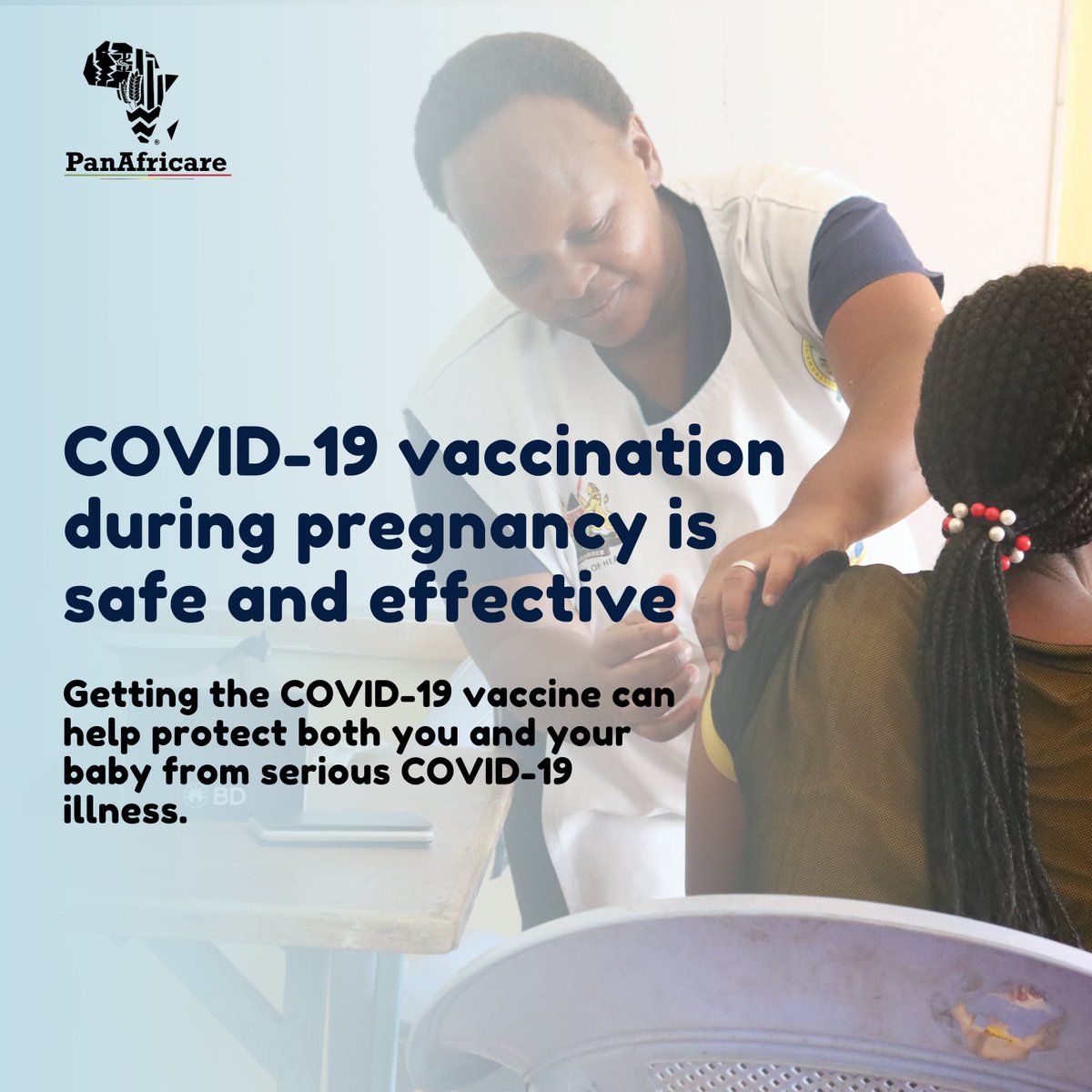 Expectant? Getting COVID-19 vaccine can help protect both you and your baby from serious Covid-19 illness. Get vaccinated today!