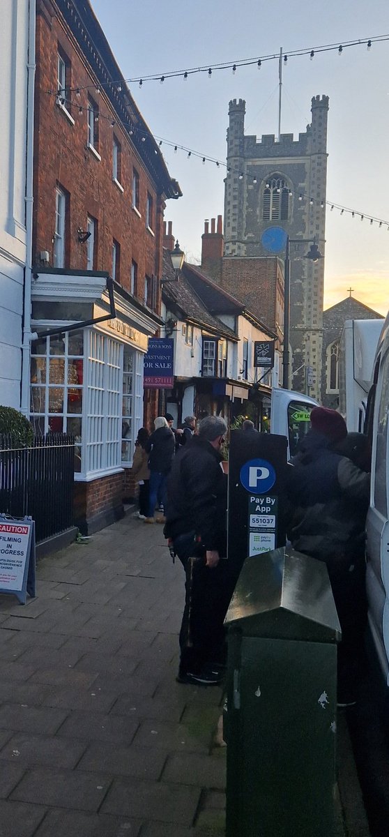 Closed until around 1 or 2pm today as filming in the shop is taking place . #thevintagelook #henleyonthames