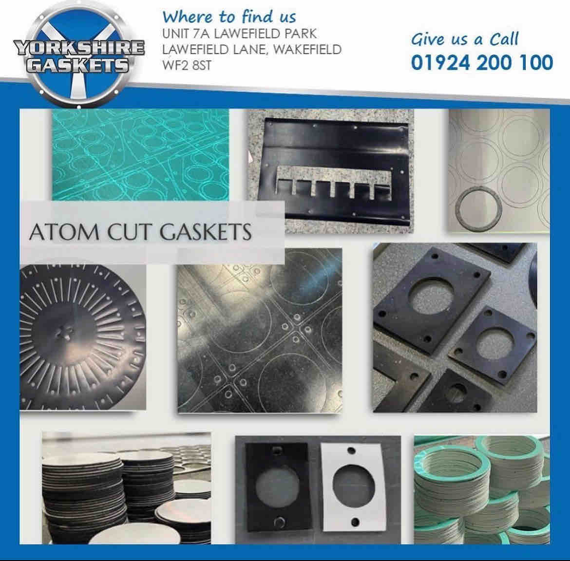 Gaskets247's tweet photo. Seamless Gasket Solutions at Yorkshire Gaskets! Your Needs, Our Expertise. 🌟

Whether you require standard sizes, bespoke designs based on your samples or drawings, or any quantity from one to ten thousand pieces.

📧 lucy@yorkshiregaskets.co.uk

 #YorkshireGaskets  #ukmfg https://t.co/AW5X7PjyAf