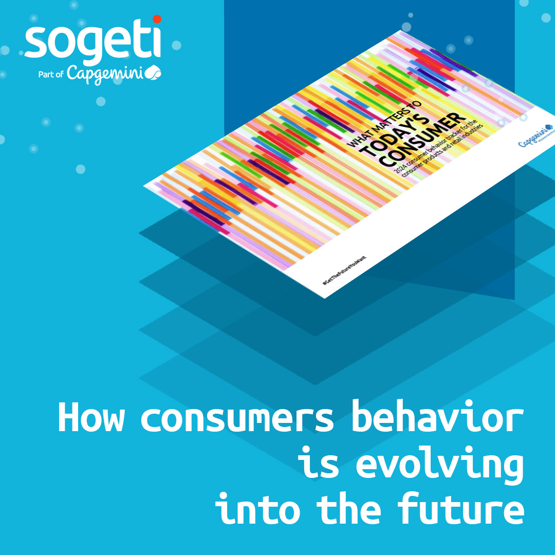 📑 | I den här rapporten från Capgemini Research Institute, ’What matters to today’s consumer: 2024 consumer behavior tracker for the consumer product &amp; retail industries’, tar vi en titt på hur konsumentbeteendet förändras: Ladda ner: sogeti.se/consumer-trend…