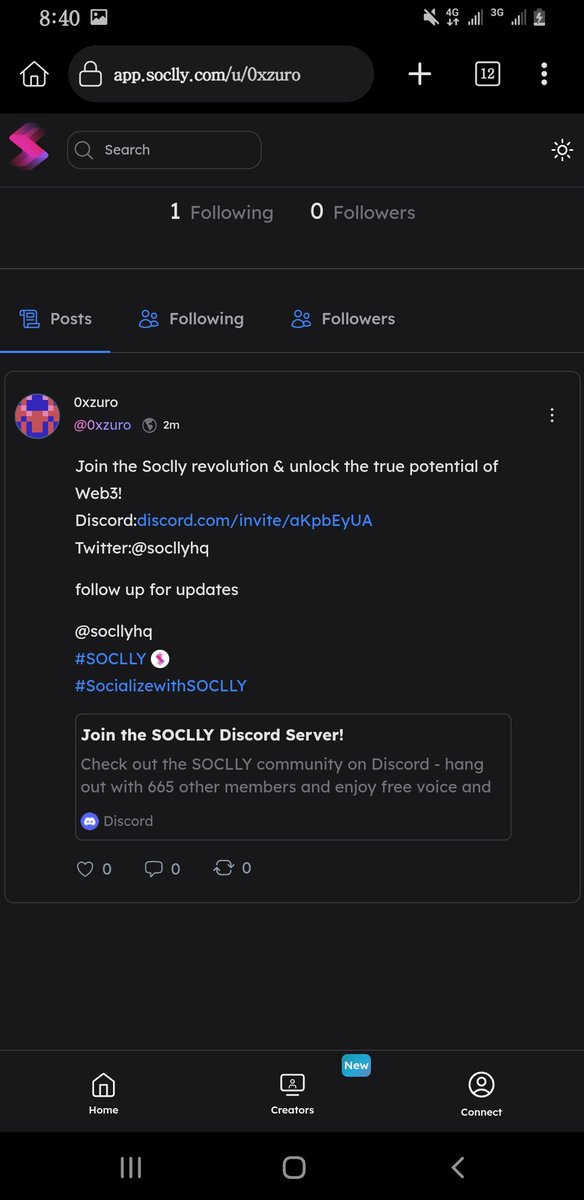 Subzurro's tweet photo. @socllyhq 
#SOCLLY 
#Socializewithsoclly https://t.co/mNUWPHFLKP